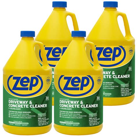 Zep Quick Clean Outdoor Brick Patio Concentrated Driveway Masonry And