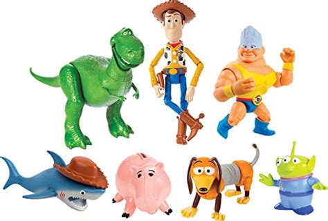 Mattel Disney And Pixar Toy Story Set Of Action Figures With Woody