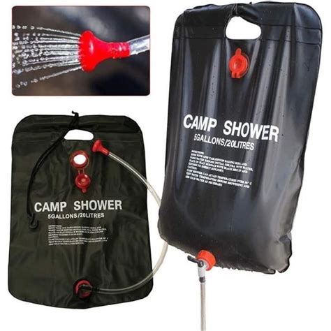 Sac De Douche Solaire Piscine De Camping En Plein Air Douche De