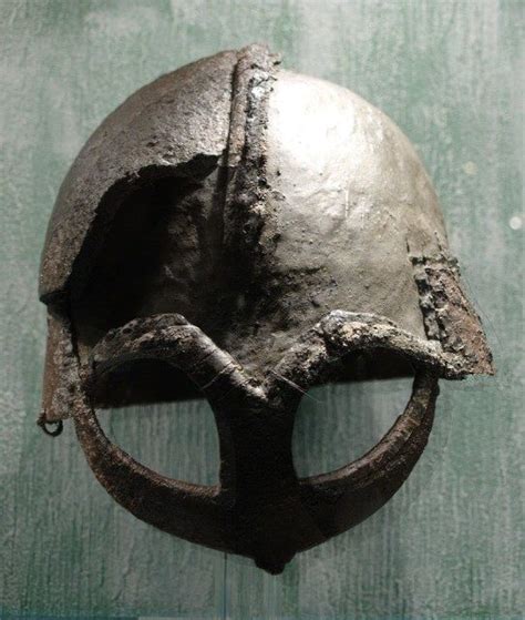 The Only Surviving Example Of A Complete Viking Helmet In Existence