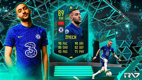 SE NOTA EL 2 DE PIERNA MALA ZIYECH MOMENTS 89 PLAYER REVIEW FIFA 22