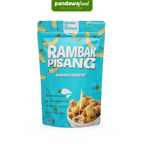 Jual Pandawa Rambak Pisang Banana Crunch Pisang Crispy Banana