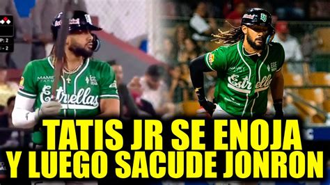 Fernando Tatis Jr Se Enoja Con El Umpire Y Luego Sacude Enorme Jonron