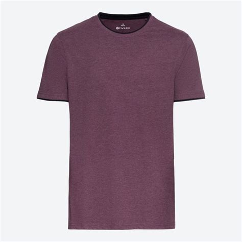 Herren T Shirt In Melange Optik Von Nkd Ansehen