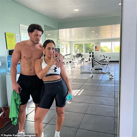 Sophie Kasaei Flaunts Her Incredible Figure In A Skimpy Black Bikini During Antigua Getaway