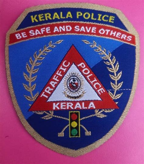 Formation Badge For Traffic Police Kerala Kerala Police