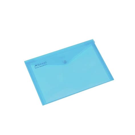 Porte Document En Plastique Pas Cher Pochette Turquoise A4 Pour Salon