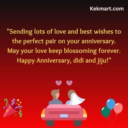 Happy Anniversary Wishes For Didi And Jiju Kekmart Kekmart