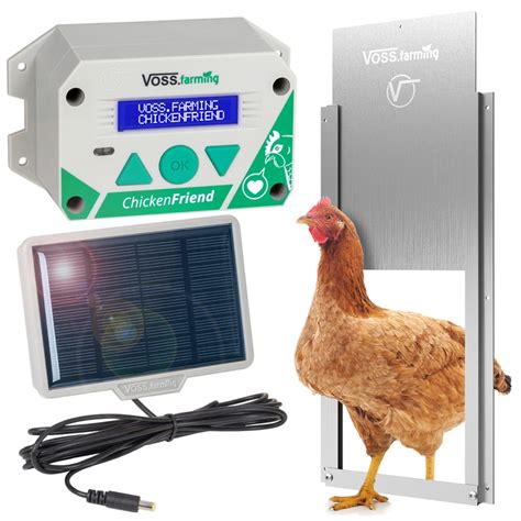 SET VOSS farming ChickenFriend automatische Hühnerklappe Tür