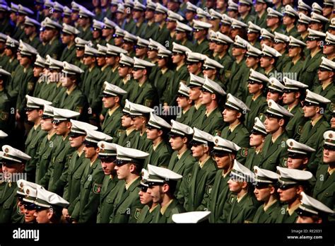 Swearing In Ceremony Of Policemen And Policewomen To The Nrw