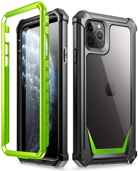 Iphone Pro Max Case Poetic Full Body Hybrid Shockproof Rugged Clear