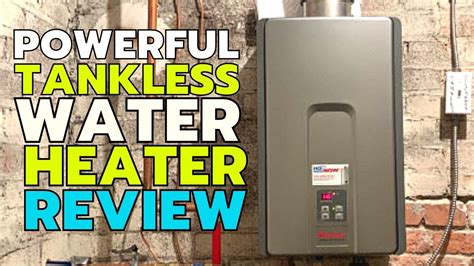 Better Performance Than The Budget Powerful Rinnai Tankless Water Heater Review Youtube