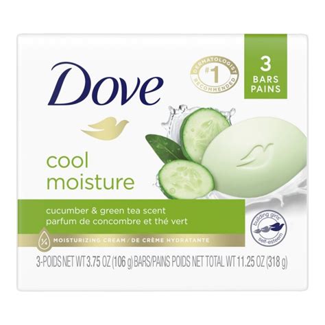 Dove Bar Cool Moisture 3x106g