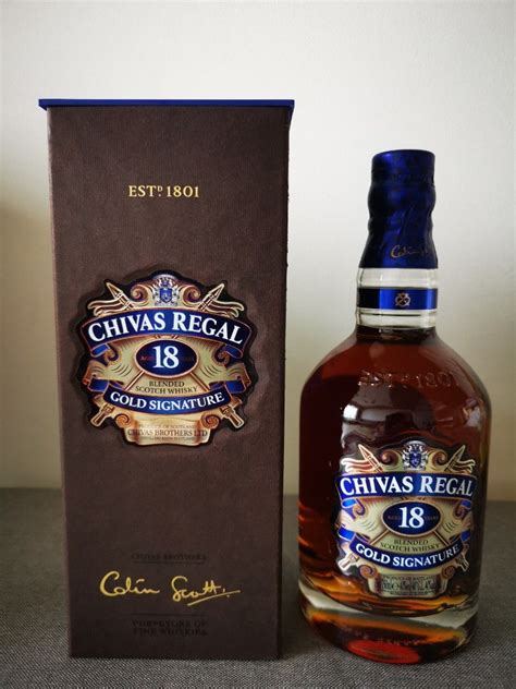 Chivas Regal 18 Yrs Food And Drinks Alcoholic Beverages On Carousell