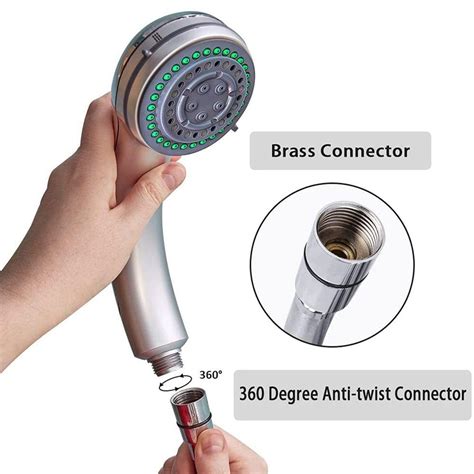 Flexible Bidet Pipe Anti Winding Handheld Shower Hose Explosion Proof