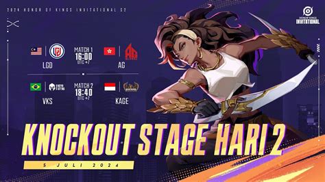 ID Honor Of Kings Invitational Season 2 Knockout Stage Hari 2 Jalur