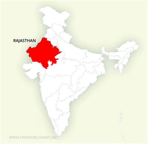 rajasthan maps