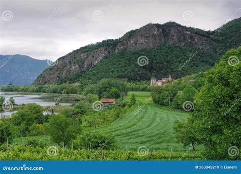 Monastery Of San Pietro In Lamosa On The Iseo Lake Stock Image Image