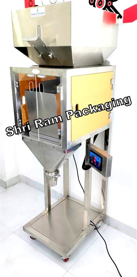 Semi Automatic Electric Granule Filling Machine Filling Range Gm