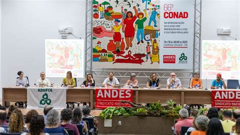 Abertura do 66º Conad é marcada por posse da nova diretoria do ANDES SN