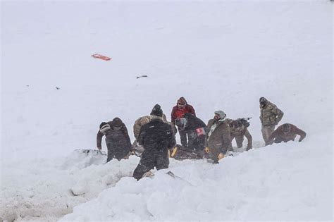 Successive Avalanches Hit Same Spot Killing 33 And Burying Dozens Of