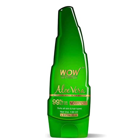 Buy Wow Skin Science Aloe Vera Moisturizing Gel Bottle Of 250 Ml Online