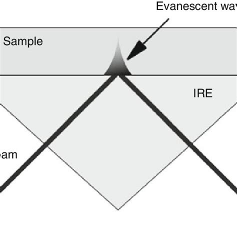 Schematic Representation Of Atr Principle Upon Reflection Inside The