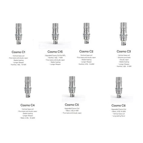 Coil Per Vaptio Cosmo Kit 5 Pezzi