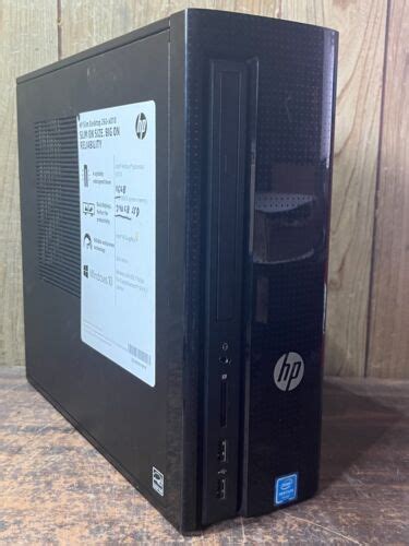 HP Slim Desktop 260 A010 Windows 11 Home Computer Intel CPU 16GB RAM