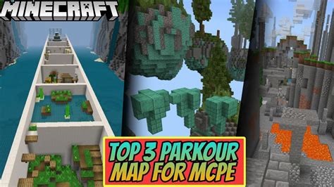 Top 3 Best Parkour Maps For Minecraft Pe Minecraft Parkour Maps 1 20