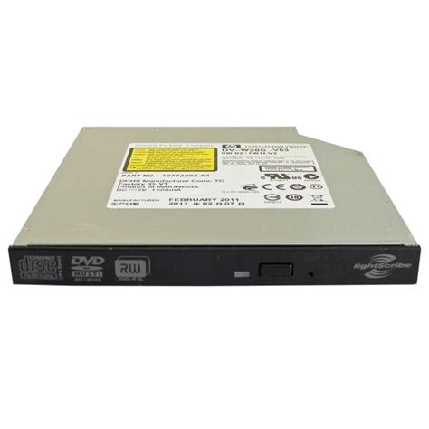 Hp Dv W S V Super Multi Dvd Cd Rewriter P N Sp