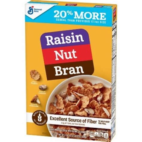 Raisin Nut Bran Cereal 20 8 Oz Pack Of 32 32 Pack Pick N Save