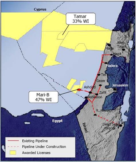 Israel Noble Energy Announces Significant Natural Gas Discovery At Tamar Well Offshore Israel