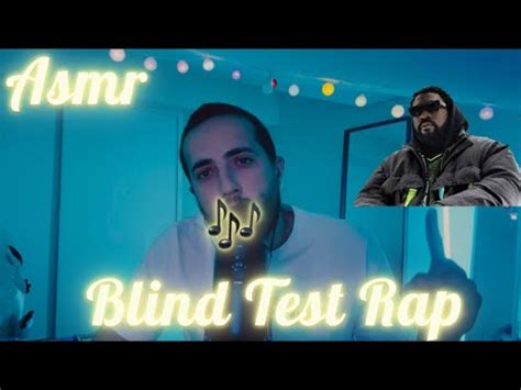 ASMR Blind Test Rap YouTube