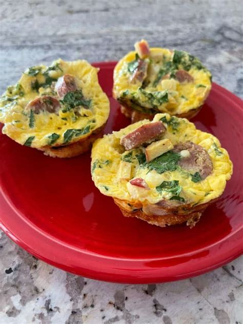 Apple Chicken Sausage Egg Muffins Simple Nourished Living