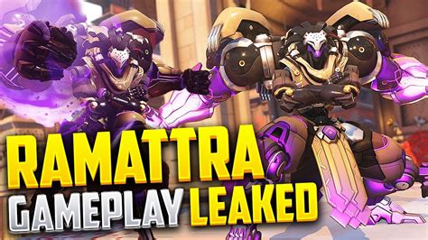 New Ramattra Gameplay And In Game Look Leaked Overwatch Youtube