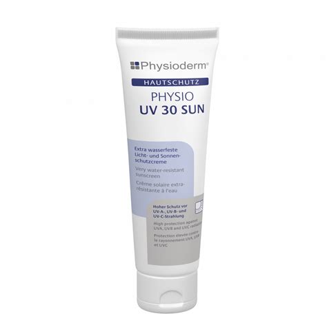 PHYSIO UV 30 SUN Sonnenschutz 100 Ml Tube Hautschutz Pro DE