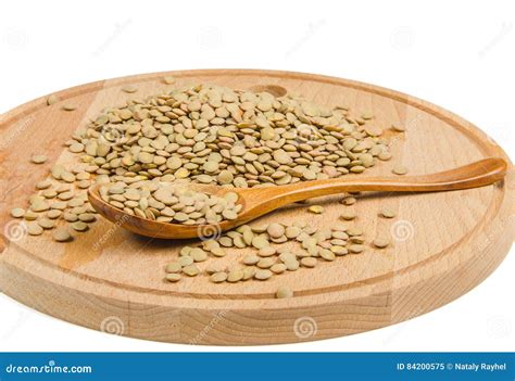 Heap Of Red Lentil Top View Background Royalty Free Stock Photography