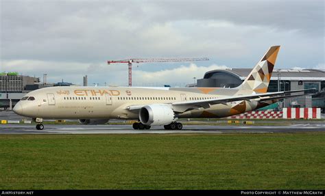 Aircraft Photo Of A Bna Boeing Dreamliner Etihad Airways