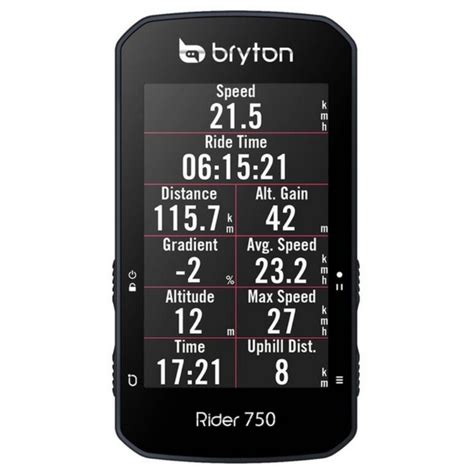 Compteur GPS Bryton Rider 750 E Rêve de Vélo