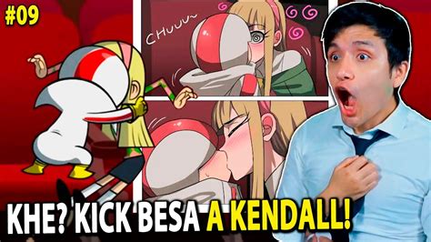 REACCIONO A KICK BUTTOWSKI KICK BESA A KENDALL Y CON LENGUA 09