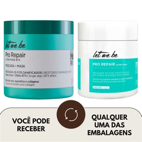 Botox Pro Repair Ultra Mask 500g Let Me Be Únika Hair Cosméticos