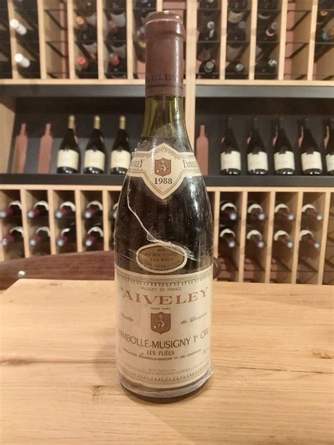 Faiveley Chambolle Musigny Er Cru Les Fu Es France Burgundy