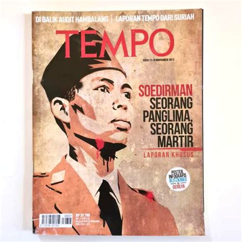 Jual Majalah Tempo Edisi Khusus Jenderal Soedirman Shopee Indonesia