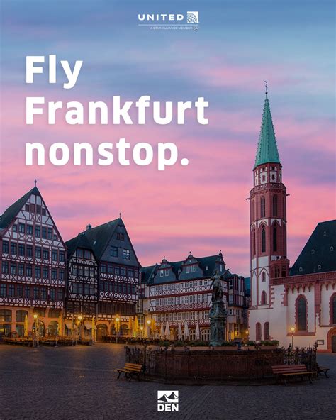 Book your flight to Frankfurt, your runway to Europe. | Cool places to ...