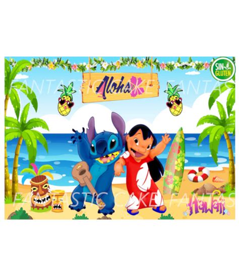 Oblea Lilo y Stitch Nº 1104 Fantastic Cake