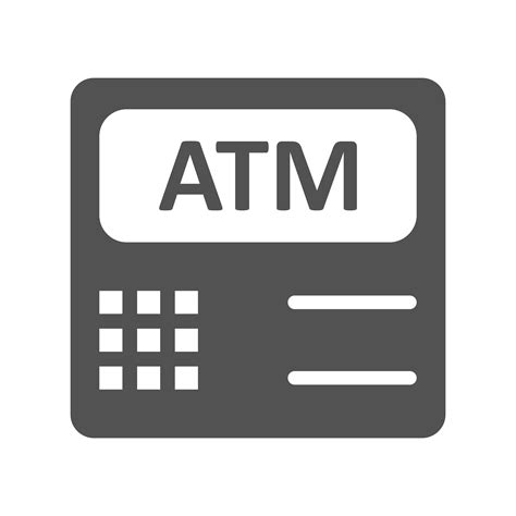 Atm Machine Vector Icon 292100 Vector Art At Vecteezy