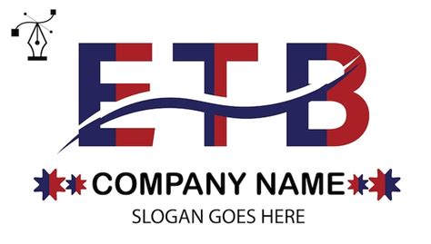 Premium Vector Etb Letter Logo