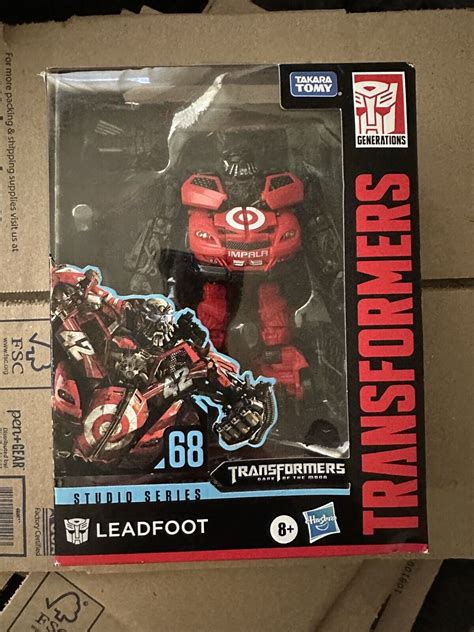 Transformers Studio Series 68 Deluxe Class Leadfoot 7 Inch Action