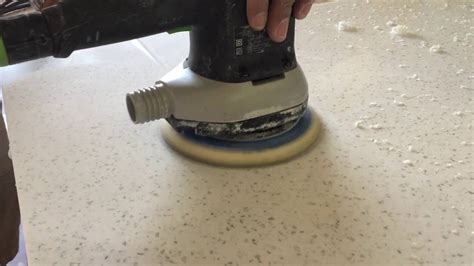 Sanding Corian Seam Now Its Seamless Youtube